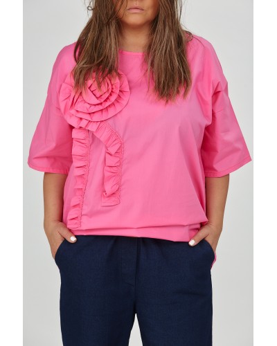 T-shirt Spring Cotton FLW PINK