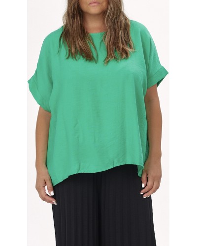 Maglia Viscose Oversized Green