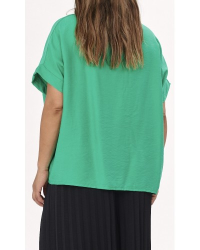 Maglia Viscose Oversized Green