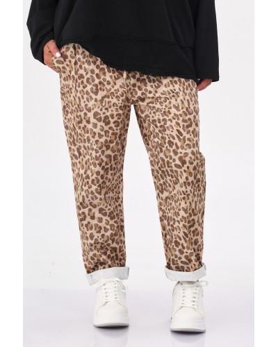 Pantaloni Boyfriend Animalia