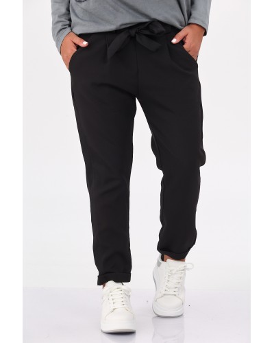 Pantaloni Casual Boyfriend Cordon