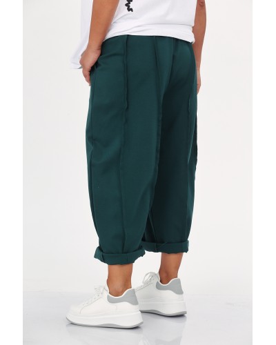 Pantaloni Boyfriend Cotton Buzunare ENGR