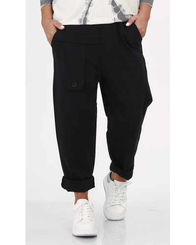 Pantaloni Boyfriend Buzunar Picior