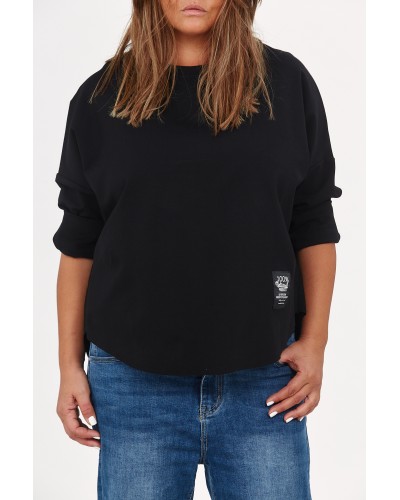 T-shirt Boyfriend Casual Blk