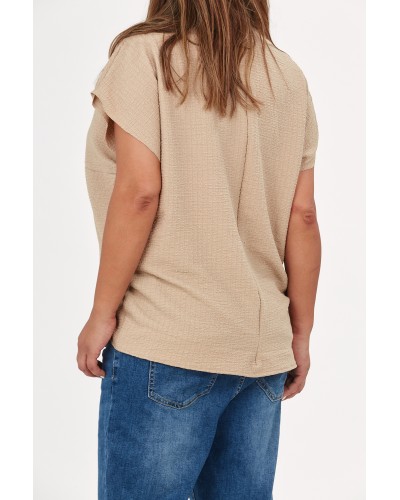 Maglia Oversized Casual Prescription Latte