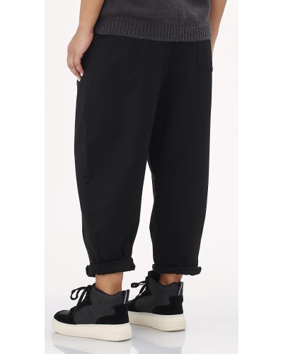 Pantaloni Boyfriend ITalian Style Blk