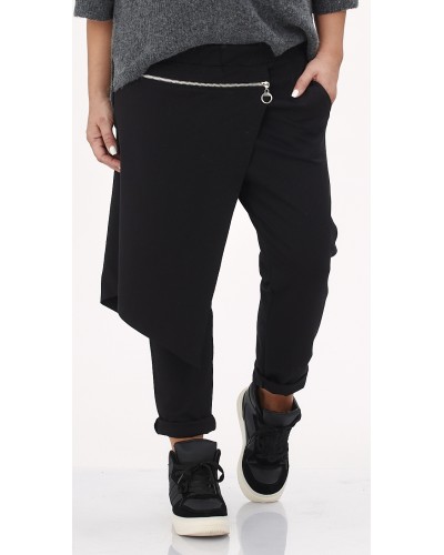 Pantaloni Boyfriend Gonna Petrecuta ZIP