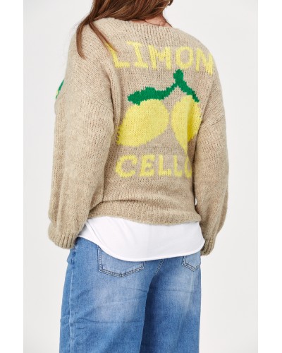 KNIT Sweater Limocello NUDE