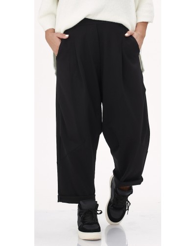 Pantaloni Boyfriend ITalian Style Pense Blk