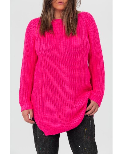 Pullover Overall Tricot Ciclam