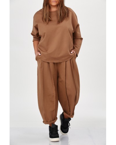 Trening Boyfriend Pantaloni Oversized Pense BG