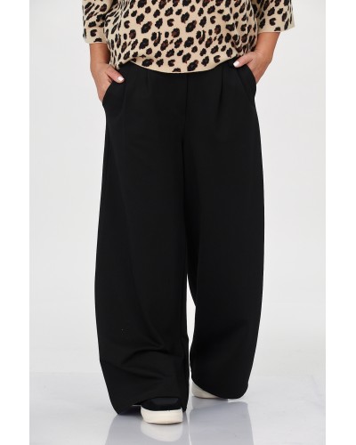 Pantaloni Pense Retro Blk