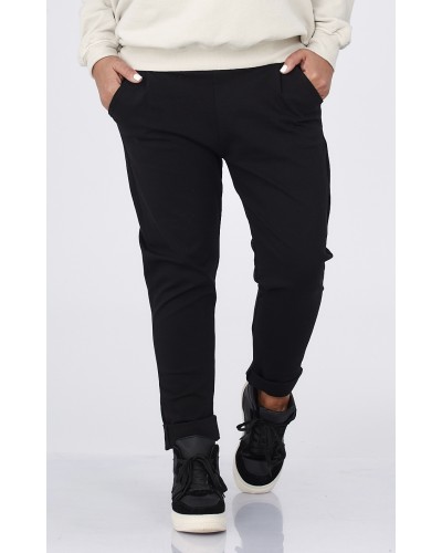 Pantaloni Boyfriend Casual Buzunare