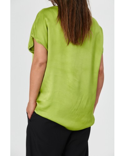 T-shirt Casual Viscose Limone