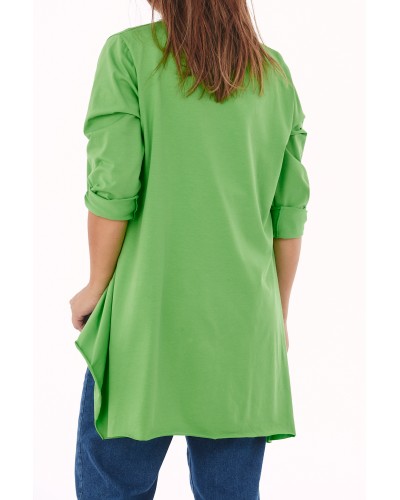 T-shirt Boyfriend Cotton ASIM Verde