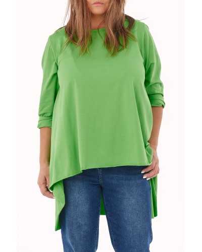 T-shirt Boyfriend Cotton ASIM Verde