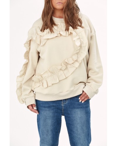 Maglia Oversized ACC Volan Beige