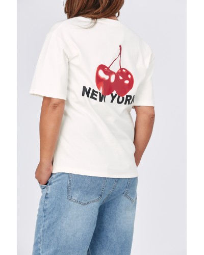 T-shirt CTTN CherryNY DEGREES