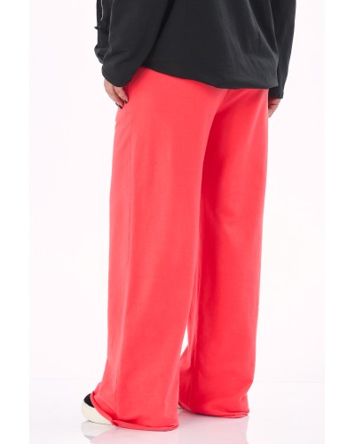 Pantaloni Boyfriend  CSBOY Red Despicati