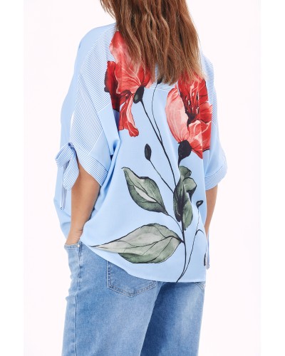 Maglia Spring Blu Dungi FLW PRINT